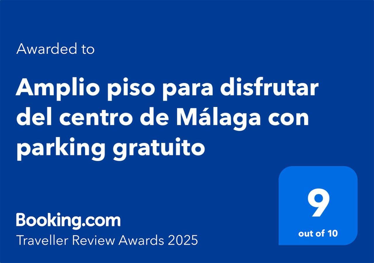 Amplio Piso Para Disfrutar Del Centro De Malaga Con Parking Gratuito المظهر الخارجي الصورة